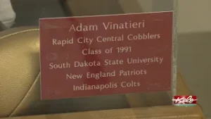Former Rapid City Cobbler Adam Vinatieri selected to the Pro Football Hall of Fame