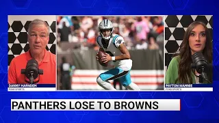 Panthers fall to Browns, Kyle Larson's hot streak & Dodger's World Series chances | Talkin' Sports
