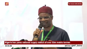 Nigeria has yams national supply deficit of over 50m metric tonnes