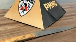 Man arrested on suspicion of attempting to kill another with a knife in Carmo do Paranaíba.