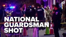 NATIONAL GUARD MEMBER SHOT IN DC WHILE INTERVENING IN FIGHT