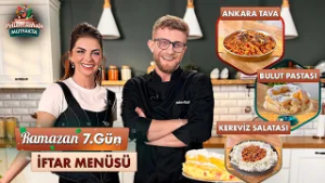 Lokum Gibi Ankara Tava,  Kereviz Salatası ve Bulut Pasta Tarifi | Pelin ve Tahsin Mutfakta 7. Bölüm