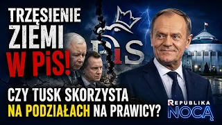 Earthquake in PiS! Will Tusk benefit from the divisions on the right? | Republika Nocą