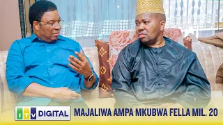 UPENDO WA DHATI: TAZAMA KASSIM MAJALIWA ALIVYOMTEMBELEA MKUBWA FELLA NA KUMPA SHILINGI MILIONI 20