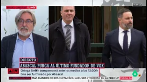 El periodista Miguel González explica por qué Vox quiere echar a Ortega Smith - Al Rojo Vivo