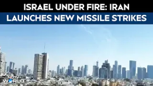 Iran Israel Latest | Fresh Iranian Missile Barrage Targets Israel's Iron Dome, Explosions Rock Skies