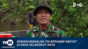 5 MARET 2026 KEMANUNGGALAN TNI BERSAMA RAKYAT DI DESA SELANGKUT RAYA