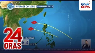 2 o 3 bagyo, posibleng pumasok o mabuo sa PAR ngayong Sept | 24 Oras