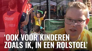 Sportfeestje voor kinderen op open dag Cruyff Foundation