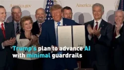 Trump's plan to advance AI with minimal guardrails