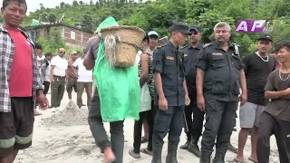 सांसद आशिका तामाङको निर्देशनले मजदुरको पेटमा लात | AP REPORT | AP1HD