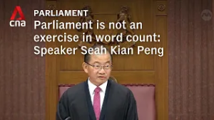 Speaker Seah Kian Peng wraps up Budget 2026 and Committee of Supply debates