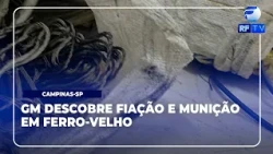 Total Alert - Municipal Guard seizes power cables and ammunition at a Campinas junkyard