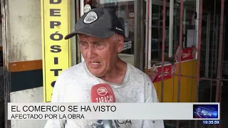 EL ASFALTADO DE LA VÍA AÚN NO SE HA REALIZADO