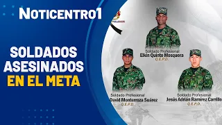 Attack in Meta: Ever Castro Faction Likely Responsible for Military Ambush | Canal 1 Noticias