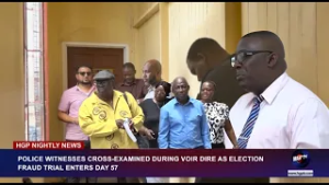 POLICE WITNESSES CROSS-EXAMINED DURING VOIR DIRE AS ELECTION FRAUD TRIAL ENTERS DAY 57