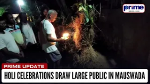 Holi Celebrations Draw Large Public in Mauswada