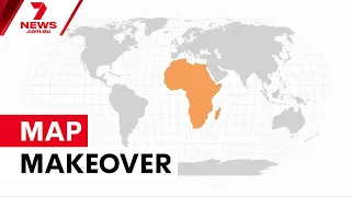 UN votes to replace 450-year-old world map | 7NEWS