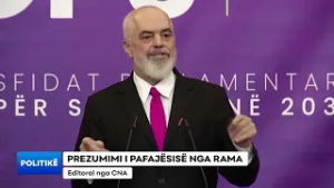 PREZUMIMI I PAFAJËSISË NGA RAMA/ Editoral nga CNA