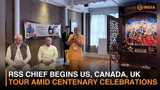 Mohan Bhagwat in US: RSS Chief Begins 3-Nation Outreach Tour
