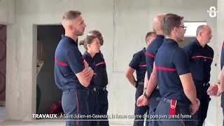 In Saint-Julien-en-Genevois, the future fire station is taking shape