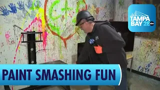 Go a Lil' Crazy at the Splatter Paint Room in Bartow