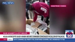NDLEA Intercepts Saudi Arabia-Bound Cannabis Concealed In Gallon Of Palm Oil