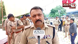 Haridwar में कांवड़ यात्रा की धूम; पुलिस ने किया फूलों से स्वागत | Janta Tv