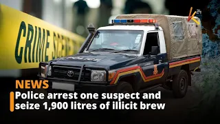 Trans Nzoia: Police arrest one suspect and seize 1,900 litres of illicit brew