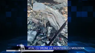Drone attack at the border with Moldova