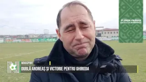 DUBLĂ ANDREAȘ ȘI VICTORIE PENTRU GHIRODA