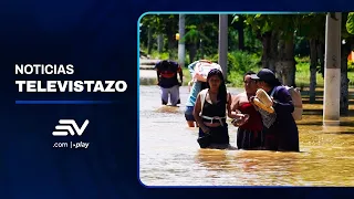 El Niño rains put seven Guayas cantons on alert | Televistazo | Ecuavisa