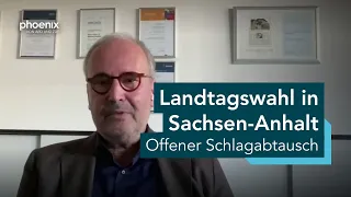 phoenix nachgefragt mit Marc Rath zur Landtagswahl in Sachsen-Anhalt | 27.08.26