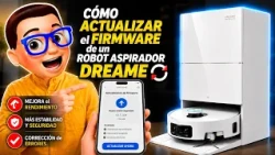 How to UPDATE the FIRMWARE of a DREAME Robot Vacuum 🔄 | Step by Step