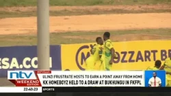 Kakamega Homeboyz force a 1-1 draw against the Ulinzi Stars at Bukhanga Stadium in Kakamega