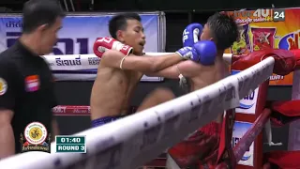 ไฮไลท์เดือดมวยไทย ศึกจิตรเมืองนนท์ I เพชรบรูพา พยัคฆ์ลำพอง VS โชกุน ถนนทองยิมส์