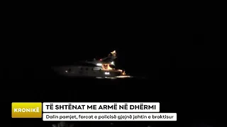 TË SHTËNAT ME ARMË NË DHËRMI/ Dalin pamjet, forcat e policisë gjejnë jahtin e braktisur