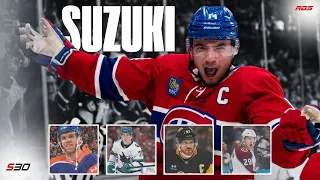 Where does Nick Suzuki rank among the best centers in the NHL?