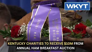 Kentucky charities to receive $10M from annual ham breakfast auction