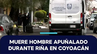 Man stabbed to death during fight in Santa Úrsula Coapa, Coyoacán; suspect arrested