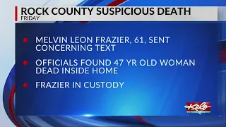 Person of interest in custody after ‘suspicious death’