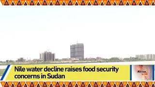 Nile water decline raises food security concerns in Sudan