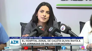 Caleta Olivia Zonal Hospital invites you to the community health conference