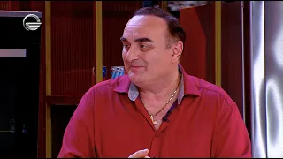 მიშო ჯავახიშვილი და დავით გველესიანი 'ანსამბლ რუსთავზე'