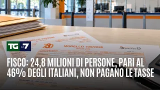 Taxes, who really pays in Italy? 34 million pay income tax, 46% do not