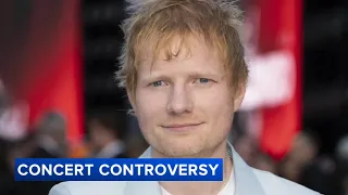 Fans frustrated as opening acts pulled from Ed Sheeran tour amid controversy