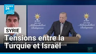 Israël met en garde la Turquie contre toute "aventure dangereuse" en Syrie • FRANCE 24
