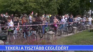 Tekerj a tisztább Ceglédért