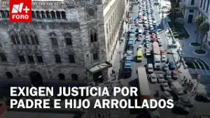 Bloqueo en Eje Central: Padre declarado con muerte cerebral tras ser atropellado con su hijo por RTP