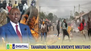 KIMEUMANA HUKO KENYA, TAHARUKI YAIBUKA KWENYE MKUTANO WA SIASA